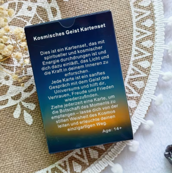 Preview: Kosmisches Geist Kartenset – 48 deutsche Karten